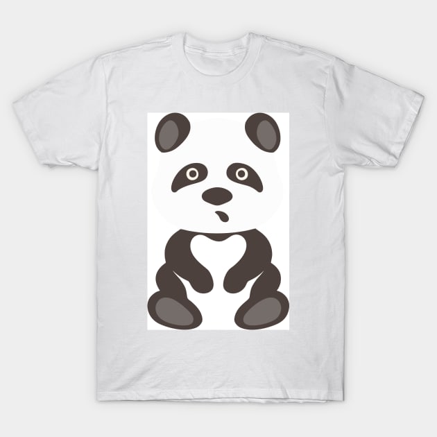 Panda T-Shirt by Design Anbay